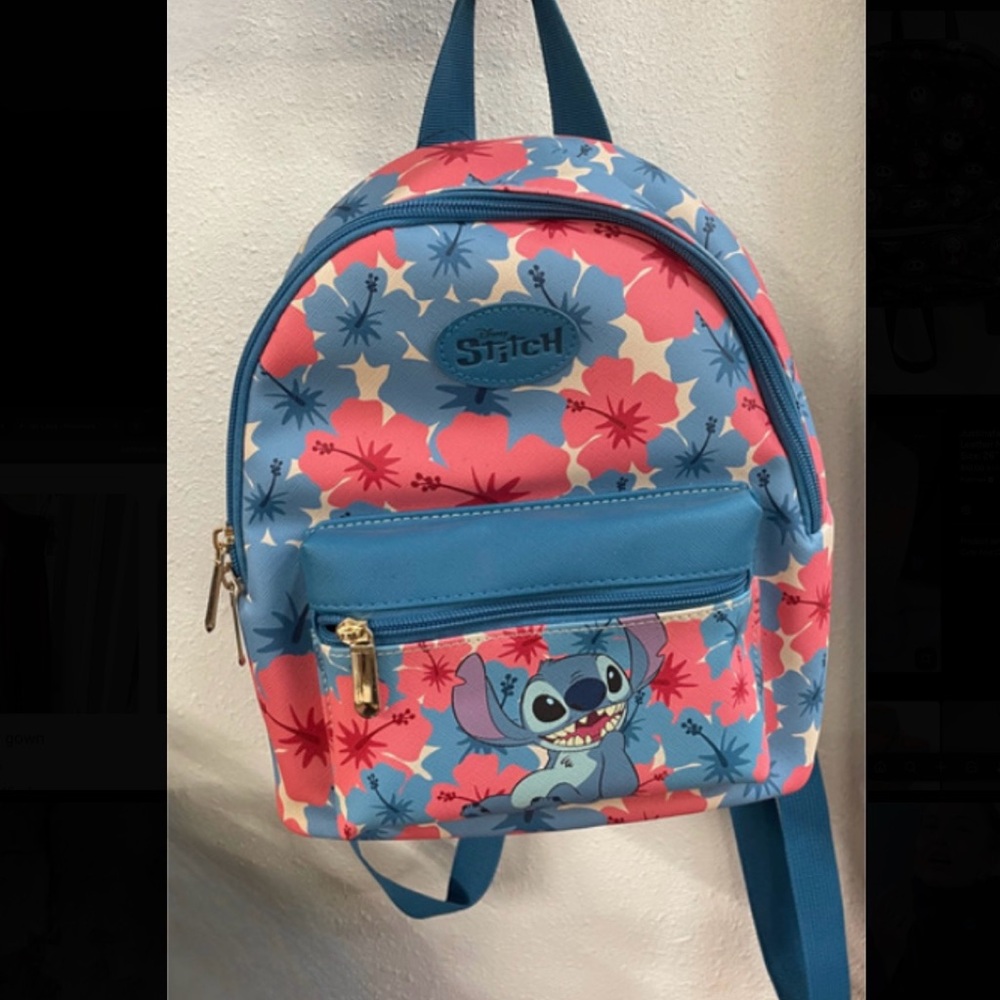 Kids Backpack - Blue and Pink